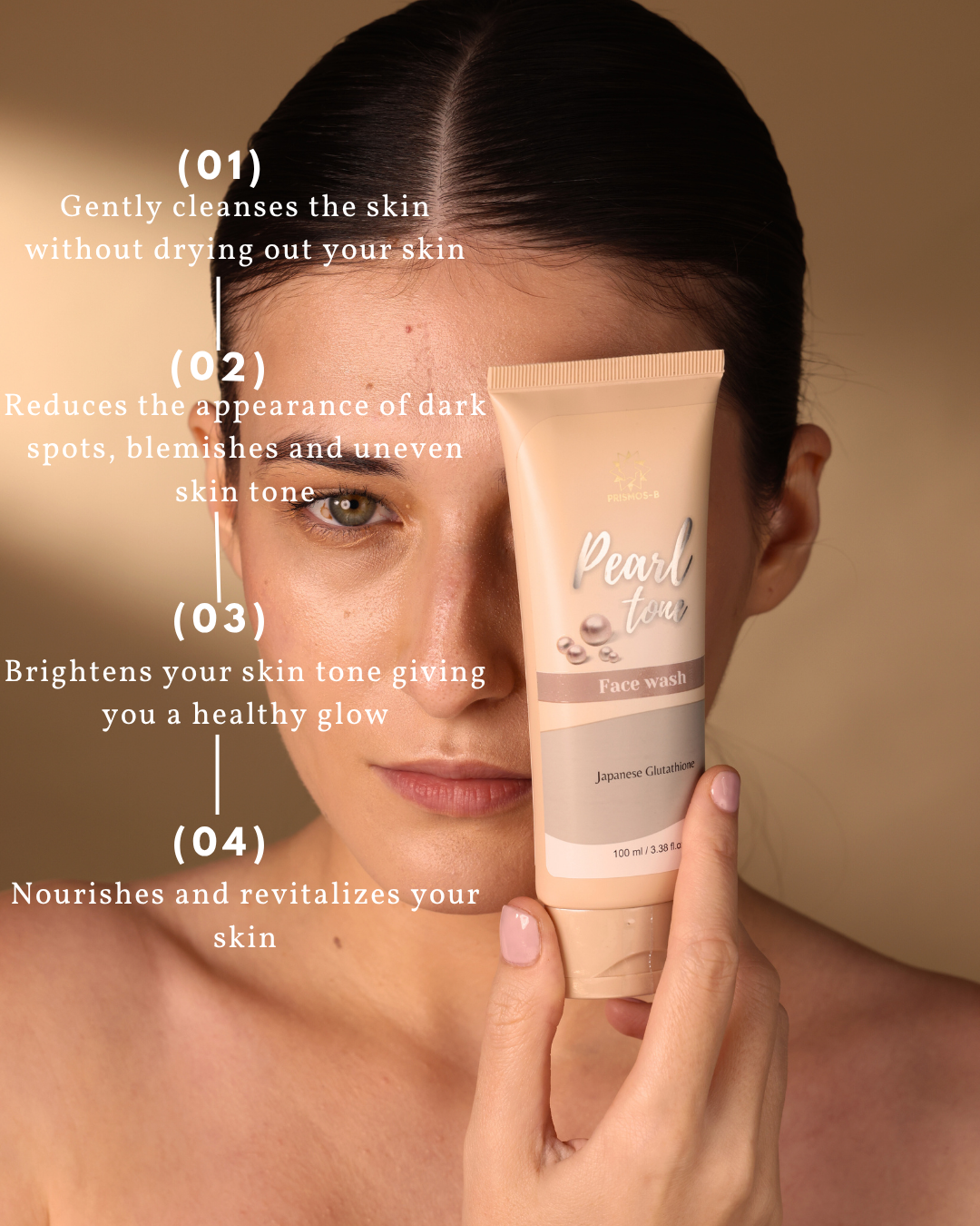 Pearl tone face wash combo