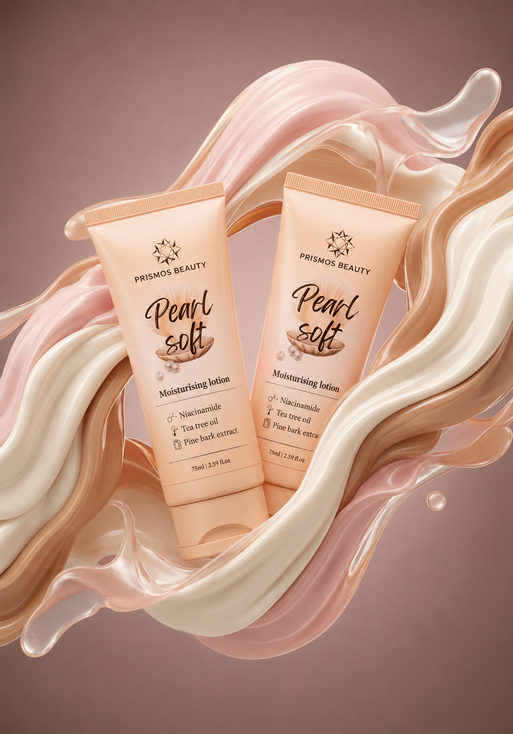 Pearl soft moisturising lotion combo