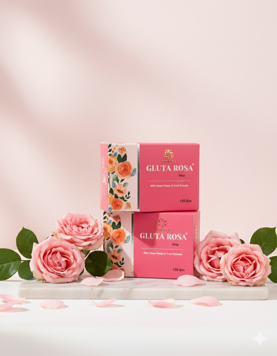 Gluta rosa soap combo