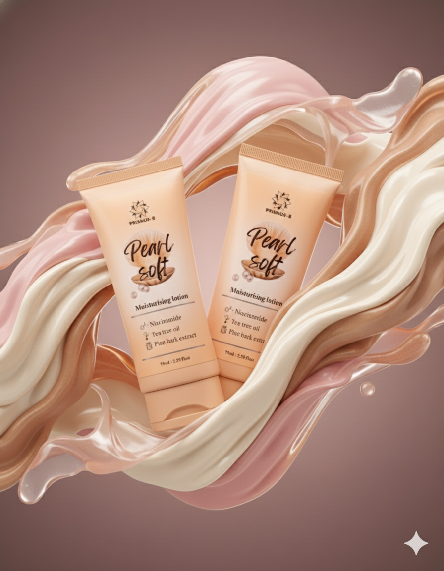 Pearl soft moisturising lotion combo